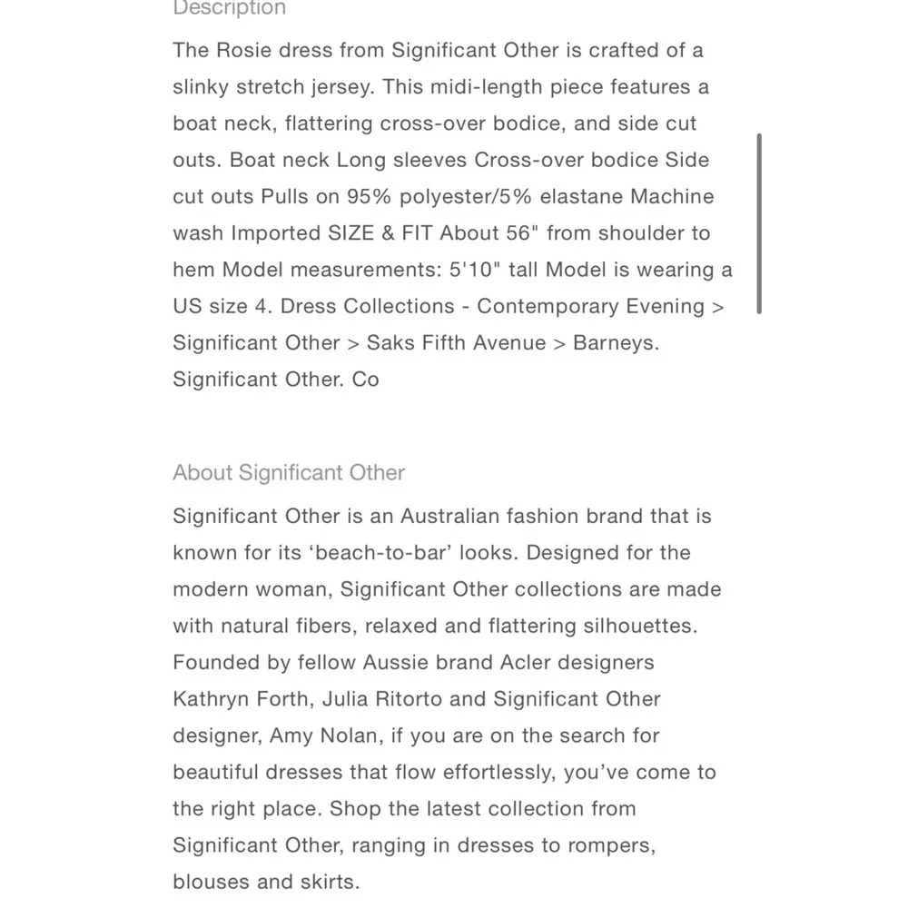 Significant Other Rosie Crisscross Cutout Midi
Dress in Caramel NWT - Picture 8 of 11